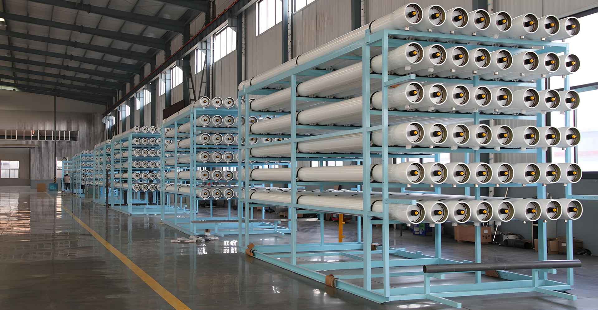 Industrial water treatment manufacturing facility