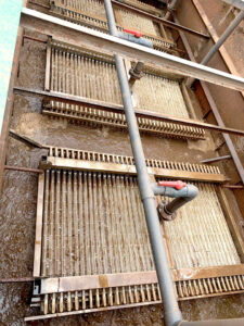 MBR membrane pool installation